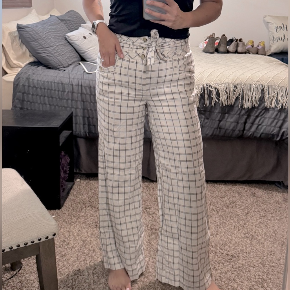 Anthropologie Wide Leg Dress Pants
